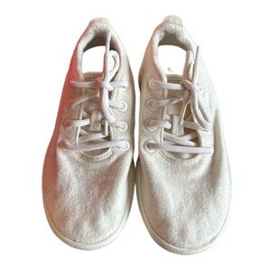 Allbirds Wool Runners W6 –Natural White, Made in Korea, Superfine NZ Wool No Box